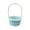 Blue, variant on Mini Easter Baskets for Crafting and Decorating Mini Rattan Picnic Baskets Children'S Easter Baskets Empty Plastic Easter Baskets for Easter Egg Hunts