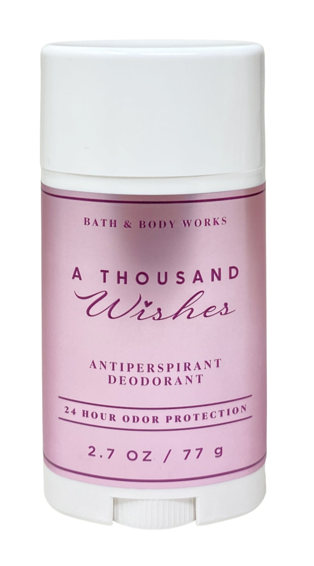 Bath & Body Works A Thousand Wishes 2 Antiperspirant Deodorants with a Natural Oats Sample Soap