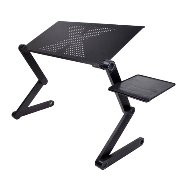 Folding Table Stand For Notebook Laptop With Mouse Holder Heat