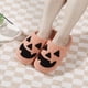 thumbnail image 1 of Amzcrzy Zapatos de mujer,Zapatos de mujer,Zapatillas de mujer, Pantuflas de algodón cálidas de invierno con diseño de calabaza de Halloween para parejas, suela gruesa y suave, gruesas y antideslizant, 1 of 1