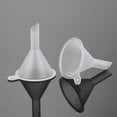 thumbnail image 4 of 1 Pcs Mini Plastic Funnel, Mini Plastic Narrow-Mouth Bottle Funnel, Small Funnel Mini Funnel Clear Plastic Funnels for Lab Bottles, Essential Oils, Perfumes, Spices, Sand Art, 4 of 4