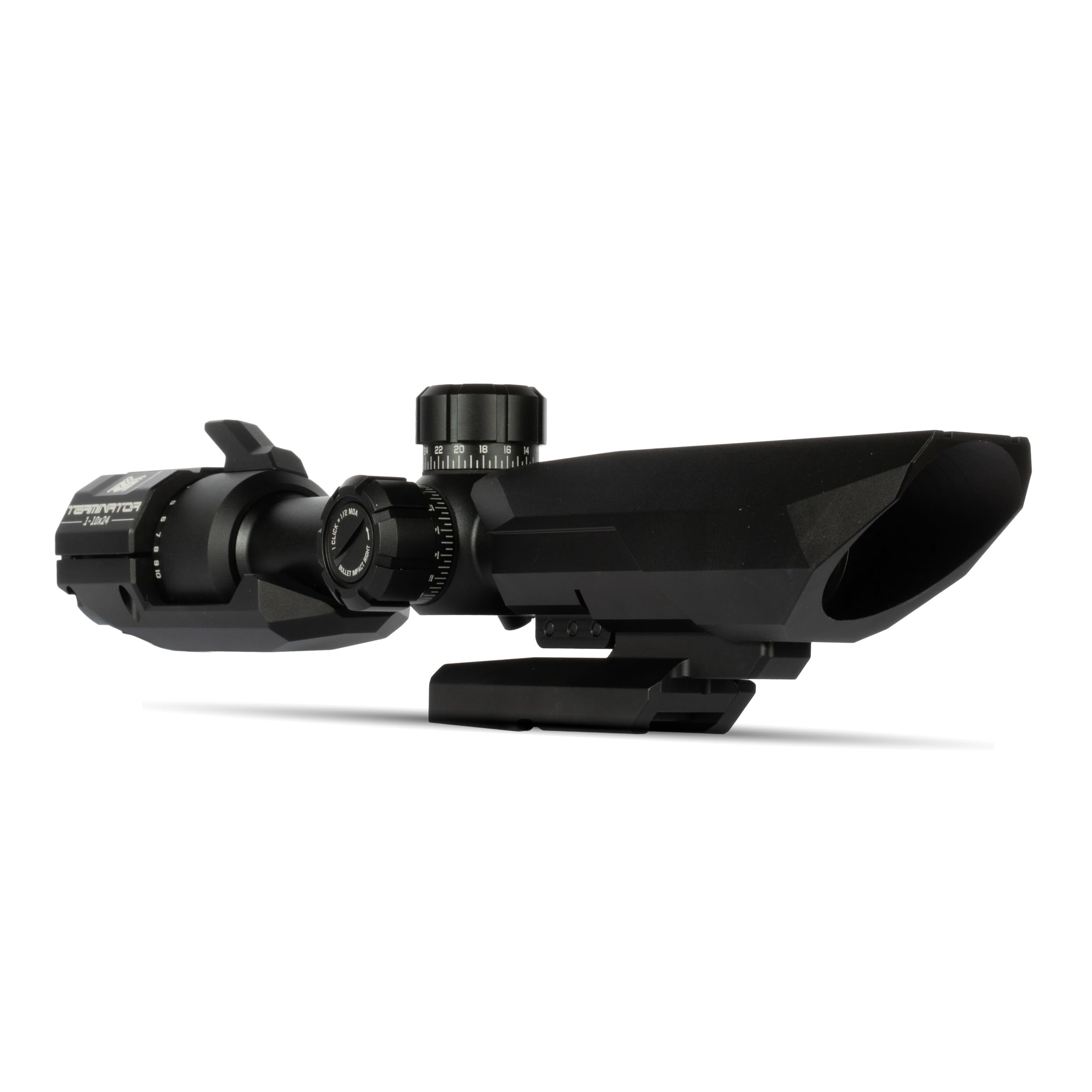 Monstrum Terminator 1-10x First Focal Plane FFP LPVO Scope with Extra Low Dispersion Glass | CM9 Reticle