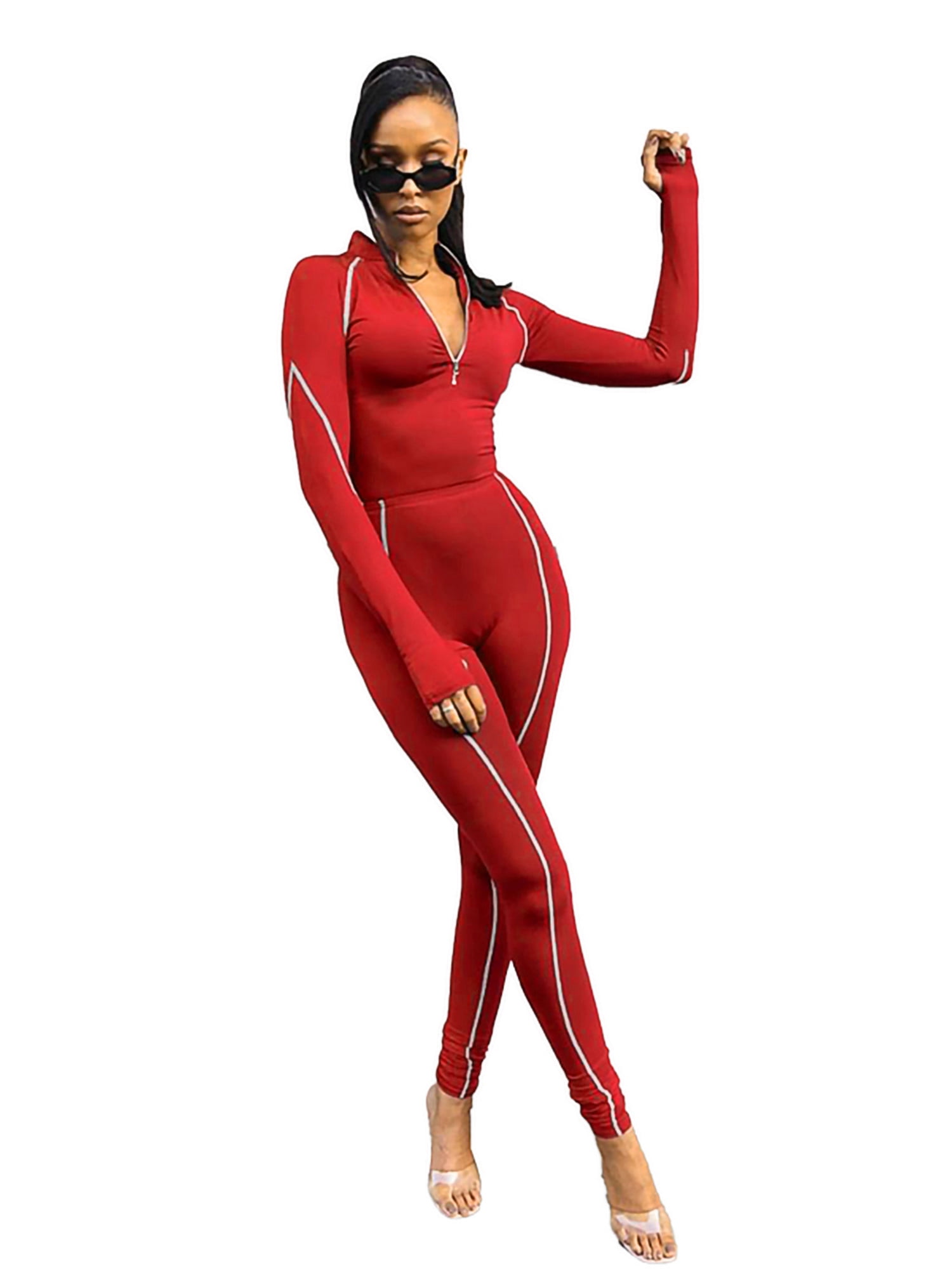 Tight-fitting Long Pant Outfit Set 