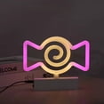 thumbnail image 3 of Halloween LED Neon Sign Light ,Halloween Lamp with Battery Powered/USB Holder Base, Halloween Decor, 3 of 5