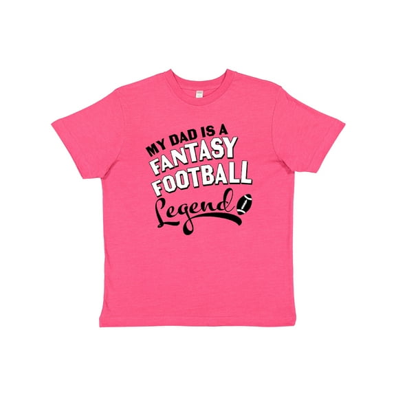 Inktastic My Dad is a Fantasy Football Legend Youth T-Shirt