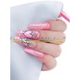 thumbnail image 1 of Set de uñas postizas StareIdolon, ataúd blanco pintado a mano, 1 of 4