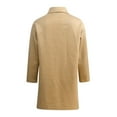 thumbnail image 2 of Vedolay Womens Jackets Womens Lapel Collar Single Long Sleeve Crop Top Blazer Jacket,Khaki S, 2 of 5