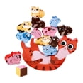 thumbnail image 3 of Montessori Toys Stackable Building Blocks Balance Competition Game Building Toys Cat and Mouse, 3 of 9
