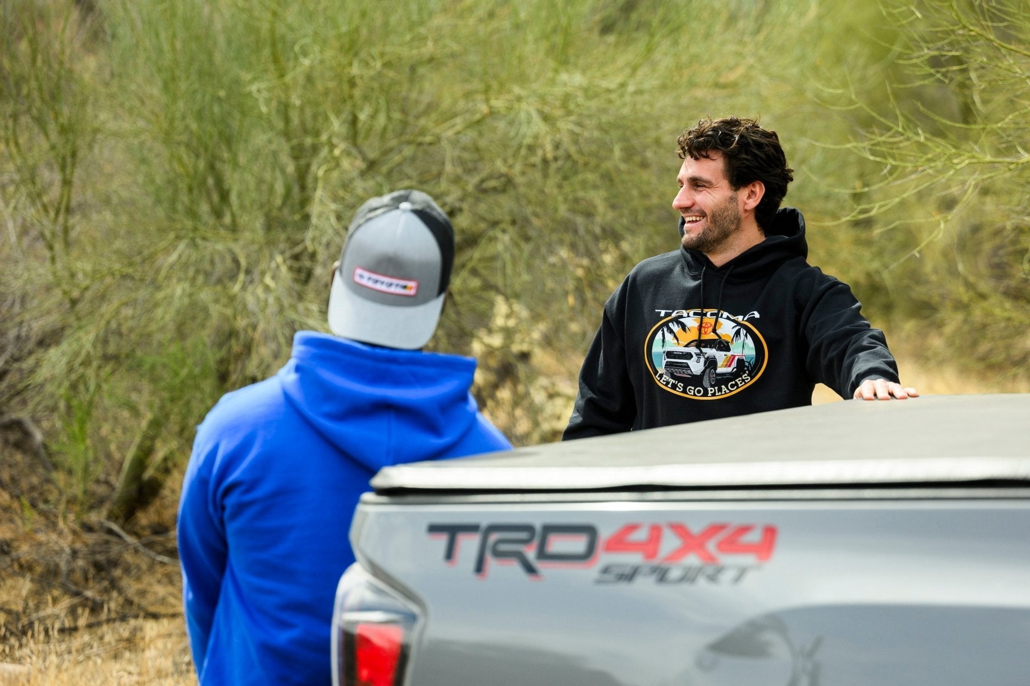 Toyota Tacoma Pick-Up Truck 4 x 4 Let's Go Places Hoodie
