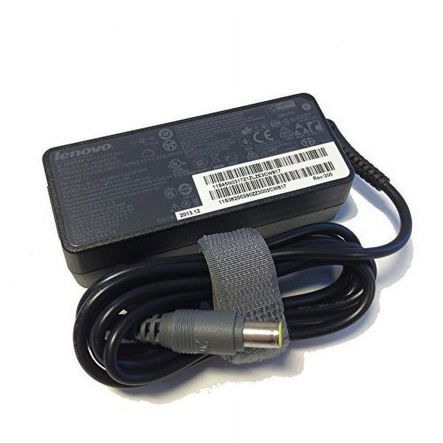 Lenovo 65w AC Adapter ( 40Y7696 , Round Barrel Type) In The Factory Sealed Lenovo Retail Packaging