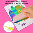 thumbnail image 3 of Squeegee Art Kids Paint Kit, 20PCS DIY Ranbow Scratch Art, Childrens, 3 of 8