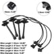 thumbnail image 4 of 4 Uds Cable de Bujía Encendido para Toyota Camry DX LE XLE Negro Unique Bargains, 4 of 7