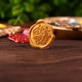 thumbnail image 1 of karymi Adhesive Wax Sticker Wreath Wax Cards Stickers Self Adhesive Gold Vintage Wax Envelope Stickers For Wedding Invitation Cards Party Favors Envelope Gift Up to 45% off, 1 of 3