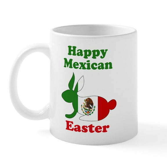 CafePress - Mexican Easter Mug - 11 oz Ceramic Mug - Novelty Coffee Tea Cup
