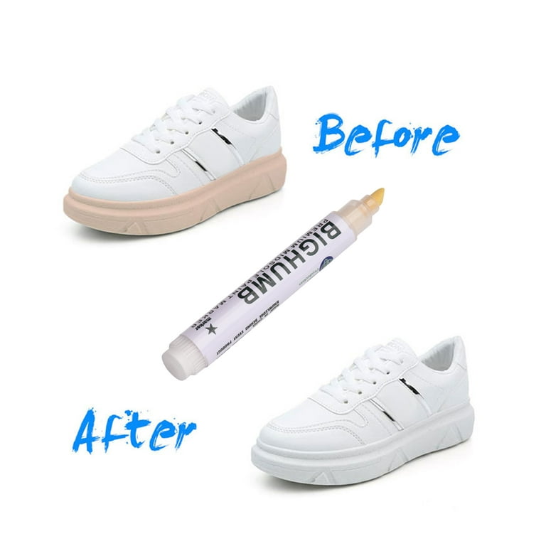 White Trainer Pen Waterproof White Sneaker Cleaner Effective