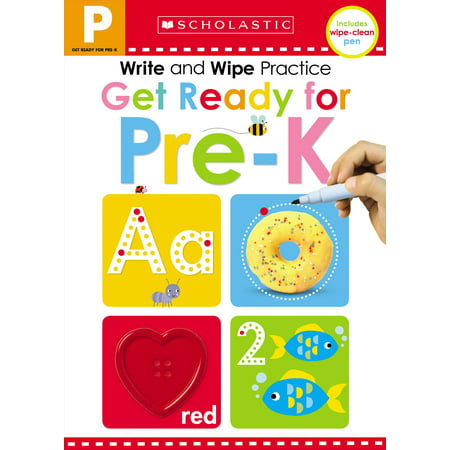 Write and Wipe Practice: Get Ready for Pre-K (Scholastic Early