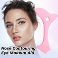 thumbnail image 3 of ZenCart Multi-function Silicone Eyeliner Stencil Tool Reusable Beginner Eyeliner Drawing Assistant 2-In-1 Face Makeup Cream Application Tool Eyeliner Guide Helper Template, 3 of 8
