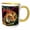 Yellow/White, variant on 3drose, Bengal Tiger, 11oz Two-tone Yellow Mug