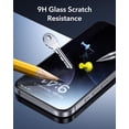 thumbnail image 4 of Apple iPhone 17 Pro Max Privacy Screen Protector, Anti-Spy 2-Pack Shatterproof Tempered Glass Film 6.9", 4 of 6