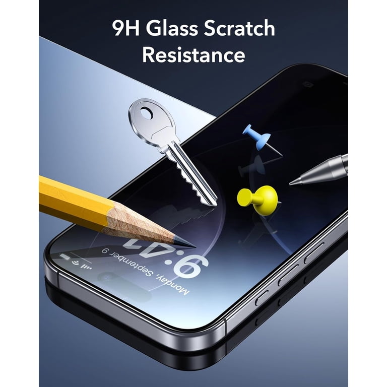 Privacy Screen Protector for iPhone 16 Pro Max Tempered Glass photo 6