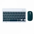 thumbnail image 1 of Portable Wireless Bluetooth Keyboard Mouse Set For Android Ios Windows Phone Tablet Cyan 7-inch, 1 of 5