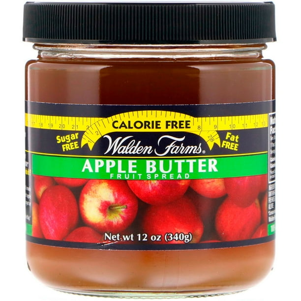Walden Farms Calorie Free Fruit Spread, Apple Butter, 12 Oz Walmart