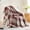 Chrismas Red, variant on Sherpa Fleece Throw Blanket 60" x 80" Reversible Plush Fluffy Large Big Blanket Lattice Flannel Blankets for All Season Use, Chrismas Red