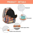 thumbnail image 4 of Elegant Paisley Design Backpack – Ideal Paisley Gift for Her & Him, Spacious College Bookbag with Laptop Compartment, Durable School Backpack for Work & Commute, 4 of 6