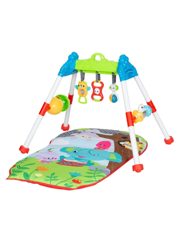 Smart Steps by Baby Trend Jammin Gym with Play Mat for Babies