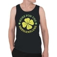 thumbnail image 2 of Here for the Shenanigans Fun St. Patricks Day Shamrock Men's Tank Top, 2 of 3