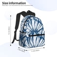 thumbnail image 2 of Easygdp Blue Shells Mochila Casual para Portátil, Mochila para Escuela, Viajes, Negocios, 2 of 6