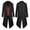 Wine, variant on Medieval Tailcoat Jacket for Men Halloween Costume Gothic Victorian Steampunk Tuxedo Vampire Pirate Frock Coat