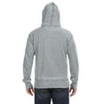 thumbnail image 3 of J America Adult Vintage Zen Full-Zip Fleece Hood - JA8916, 3 of 4