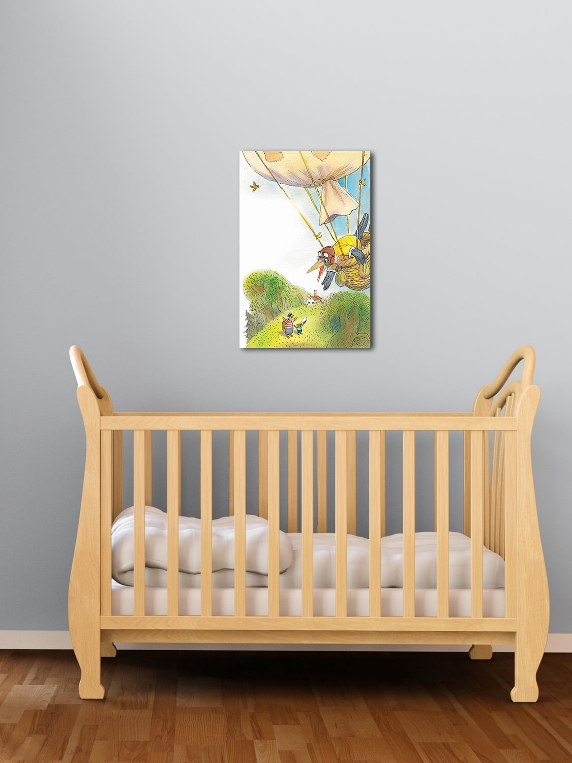 "Fly Away" Painting Print on Wrapped Canvas
