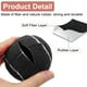 thumbnail image 3 of Uxcell 2 Pcs Pelotas de Tenis Precutadas para Andadores, Accesorios Universales de Pelotas Deslizantes Precutadas para Protección de Patas de Muebles y Pisos, Negro, 3 of 6
