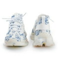 thumbnail image 4 of Chinoiserie Toile Blue Flowers And Birds Walking Shoes for Men Woman Lightweight Tennis Fashion Elastic Sports Shoes Cushion Basketball Shoes, 4 of 7