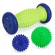 thumbnail image 1 of Juego de bolas masajeadoras para fascitis plantar, rodillo de 1 pie y 2 bolas de masaje con pinchos,, 1 of 8