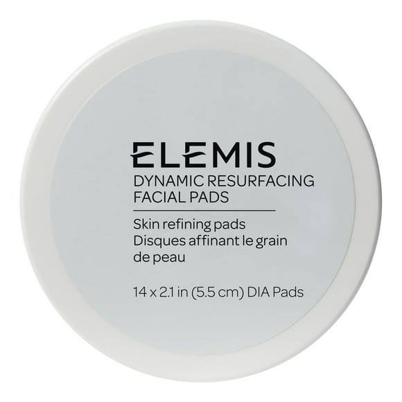 Almohadillas faciales ELEMIS Dynamic Resurfacing con ácido láctico, paquete de 14