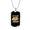 Military Chain (Gold), variant on Bitcoin Transactions Crypto Dog Tag Necklace Stainless Steel 24" Chain Silver Tone or Gold Tone
