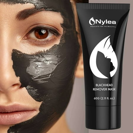 Blackhead Remover Mask [Removes Blackheads] - Purifying Quality Black Peel off Charcoal Mask - Best Mud Facial Mask 60 (Best Charcoal Mask Peel Off Uk)