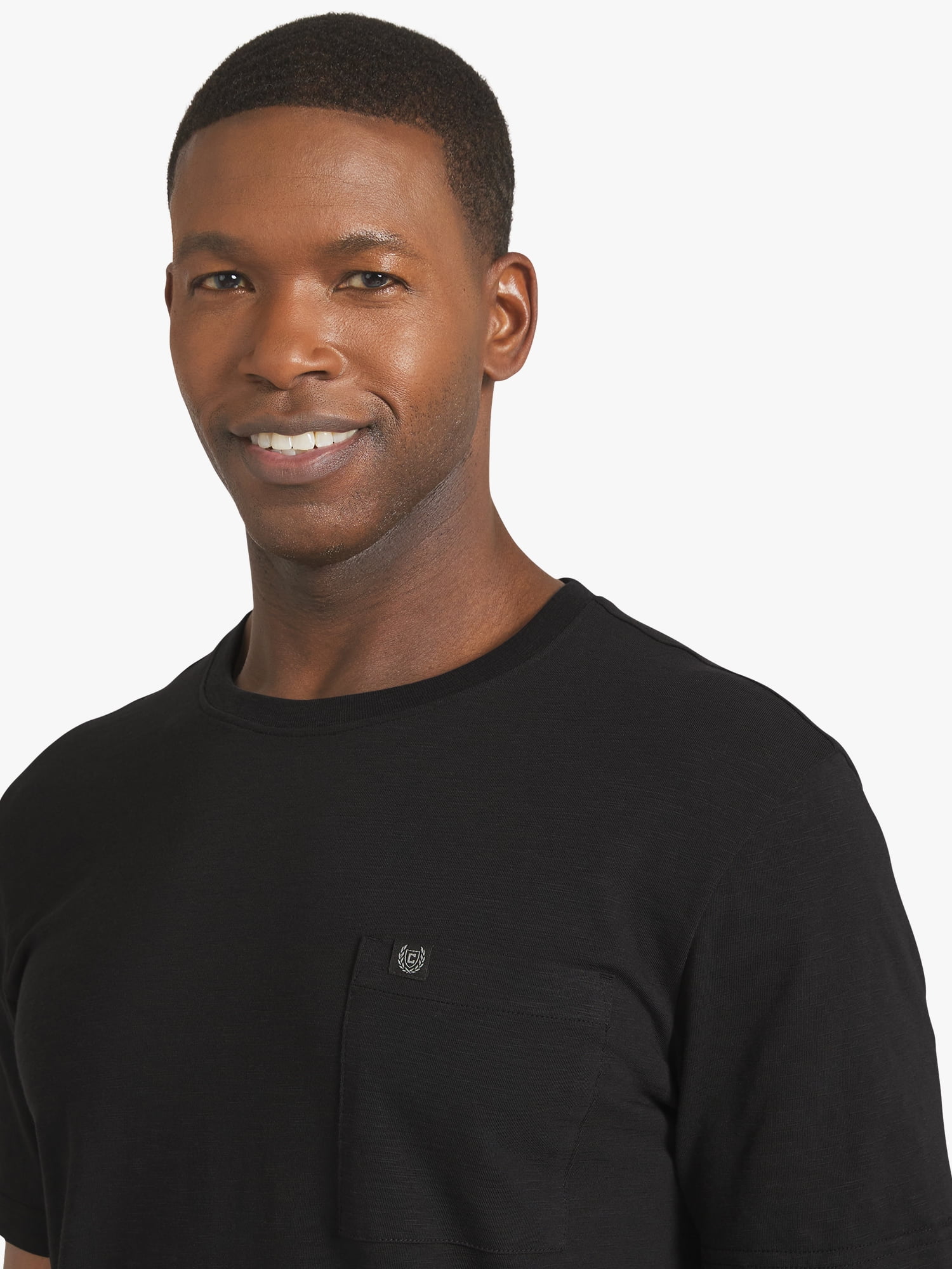 Chaps Men's & Big Men's Short Sleeve Slub Pocket T-Shirt, Sizes S-3XL