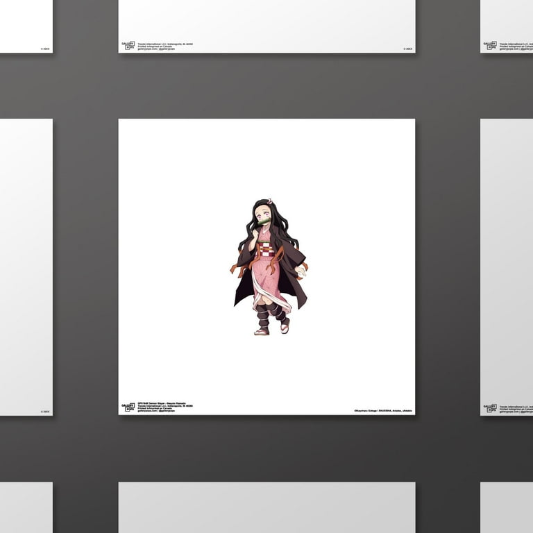 Gallery Pops Demon Slayer - Nezuko Kamado Wall Art, Unframed Version, 12" x 12"