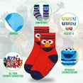 thumbnail image 3 of Sesame Street Toddler Socks with Grippers, Non Slip Socks for Kids, 3 of 6