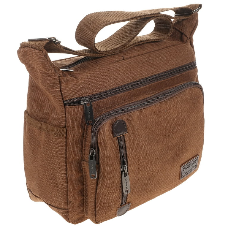 Small Casual Canvas Messenger Bags Lightweight Crossbody Travel Purse  Shoulder Bags for Women Men Canvas Side Bag for Men