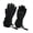 Black-M, variant on 2pcs Light Weight Finger Glove Cycling Biking Mittens Shocked Absorbing Gloves for Winter Sports and Everyday Use