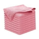 thumbnail image 5 of 10 paños de limpieza de microfibra, toalla de limpieza para platos húmedos y secos, toalla absorbente para platos, ollas de oficina y lavar platos. Rosa, 5 of 8