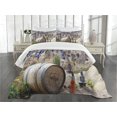 thumbnail image 3 of Ambesonne Evil Eye Quilted Bedspread Set 3 Pcs, Tree Anatolian Culture, Queen Size, Multicolor, 3 of 5
