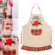 thumbnail image 4 of Delantal de cocina navideño, talla inconfundible, y flores para de Navidad, cumpleaños, horneado, cocina, hogar, pintura, ropa de Salvador Cocina Unisex Babero Delantal, 4 of 10