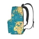 thumbnail image 3 of Disketp World Map With Landmarks Mochila Escolar de Gran Capacidad y Peso Ligero, Mochila de Viaje Ideal para Escuela, Trabajo y Uso Diario, Cómoda y con Estilo, 3 of 8