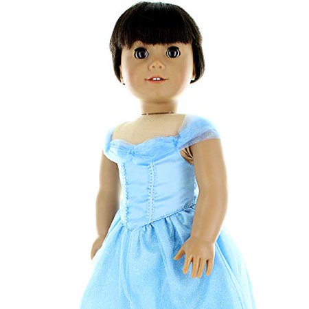 Pink Butterfly Closet Doll Clothes Princess Blue Dress Outfit